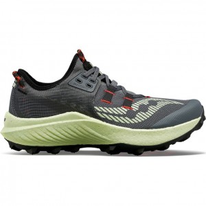 Férfi Saucony Endorphin Rift Terepfutó Cipő Szürke Menta | HUNGARY WFXPI