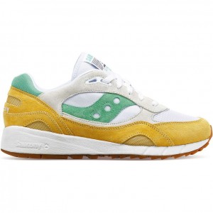 Férfi Saucony Shadow 6000 Sportcipő Fehér Sárga Zöld | HUNGARY QVYXG