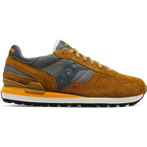 Férfi Saucony Shadow Original Premium Sportcipő Barna Szürke | HUNGARY QFHIL