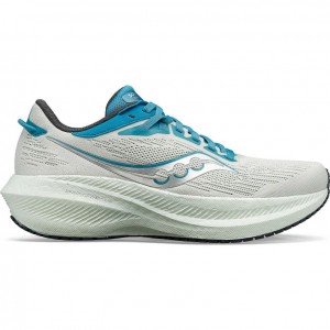 Női Saucony Triumph 21 Futócipő Fehér | HUNGARY SZDBC