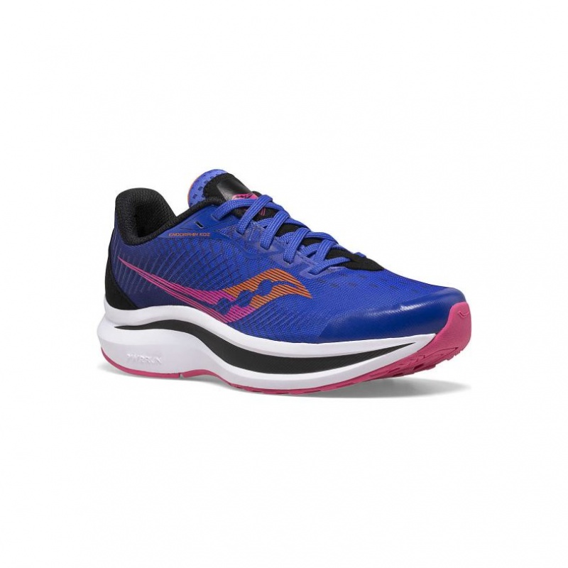 Big Gyerek Saucony Endorphin KDZ Sportcipő Kék | HUNGARY ERIVJ