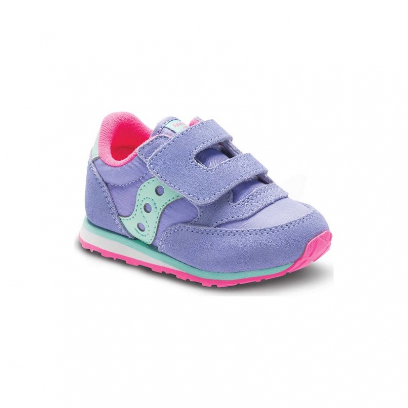 Big Gyerek Saucony Jazz Hook & Loop Sportcipő Lila | HUNGARY HDRNJ