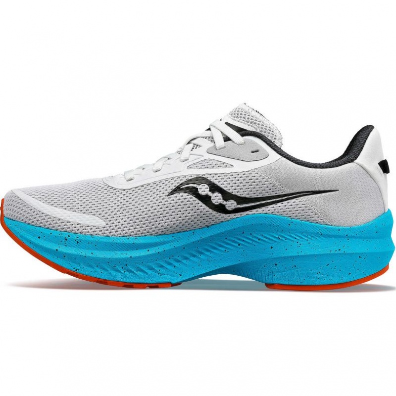 Férfi Saucony Axon 3 Futócipő Szürke Türkiz | HUNGARY SNBCF