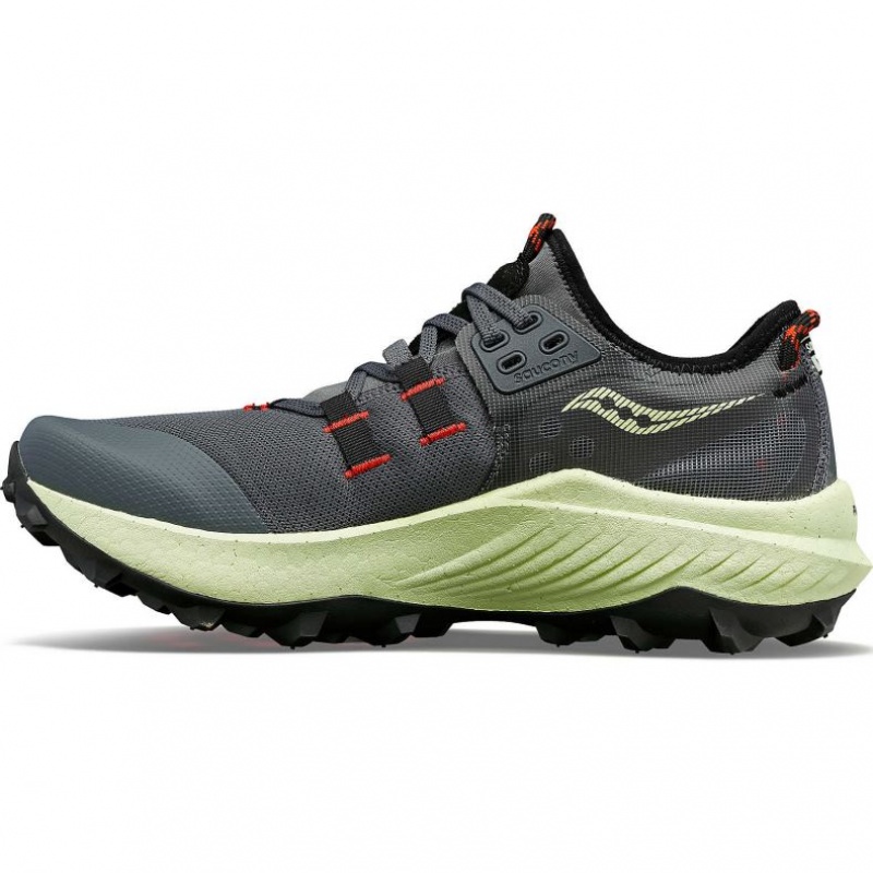 Férfi Saucony Endorphin Rift Terepfutó Cipő Szürke Menta | HUNGARY WFXPI