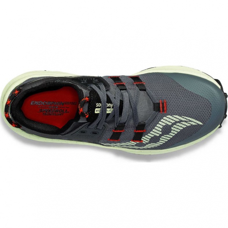 Férfi Saucony Endorphin Rift Terepfutó Cipő Szürke Menta | HUNGARY WFXPI