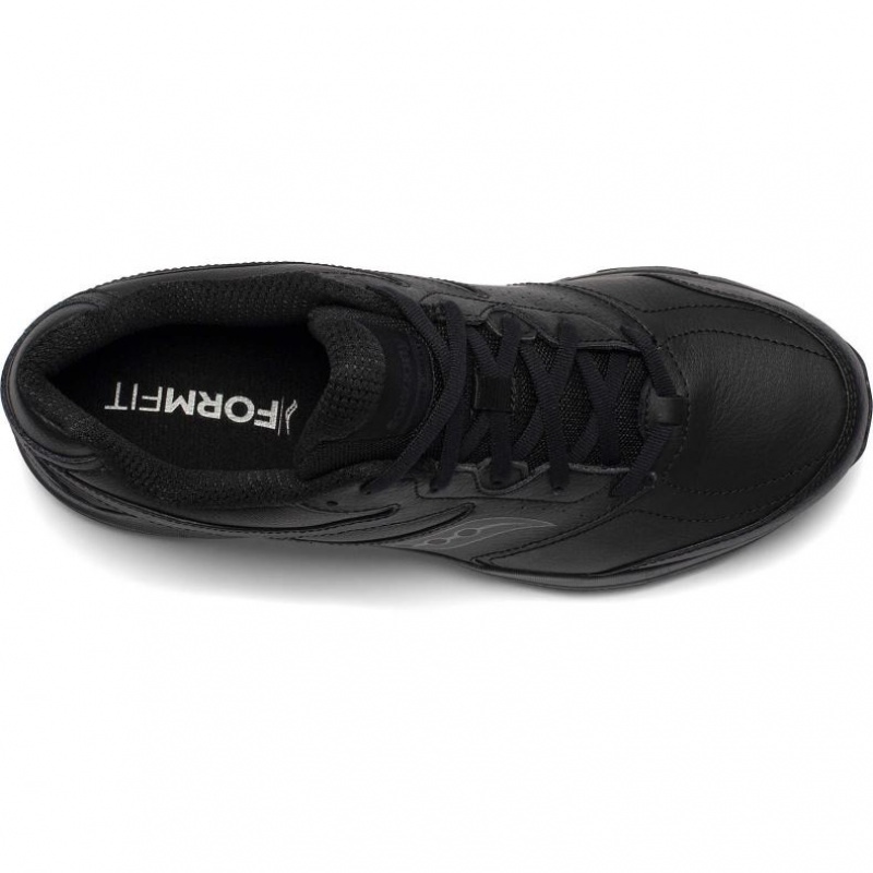 Férfi Saucony Integrity Walker 3 Wide Futócipő Fekete | HUNGARY FQXBG
