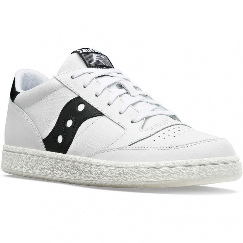 Férfi Saucony Jazz Court PU Sportcipő Fehér Fekete | HUNGARY JGTEH