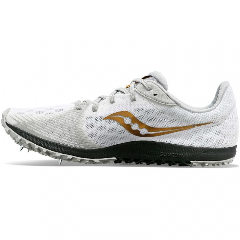 Férfi Saucony Kilkenny XC9 Atlétika Cipő Fehér | HUNGARY AGMHR