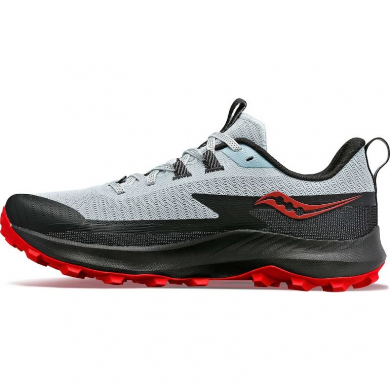 Férfi Saucony Peregrine 13 Terepfutó Cipő Fehér Fekete | HUNGARY UHXBP