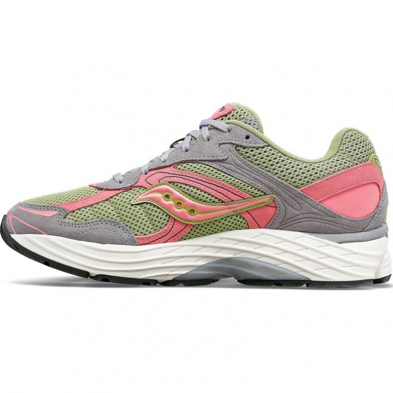 Férfi Saucony ProGrid Omni 9 Premium Sportcipő Szürke Zöld Rózsaszín | HUNGARY HAJMC