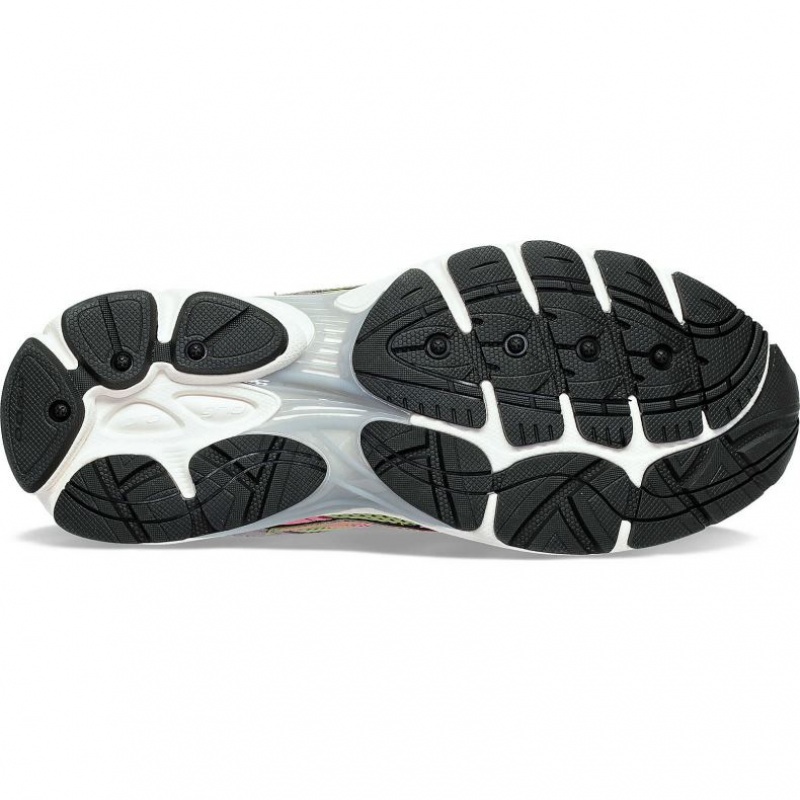 Férfi Saucony ProGrid Omni 9 Premium Sportcipő Szürke Zöld Rózsaszín | HUNGARY HAJMC