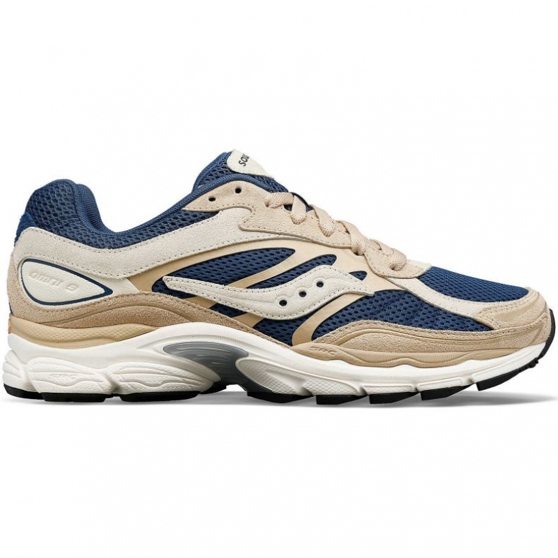 Férfi Saucony ProGrid Omni 9 Premium Sportcipő Bézs Kék | HUNGARY TZBHI