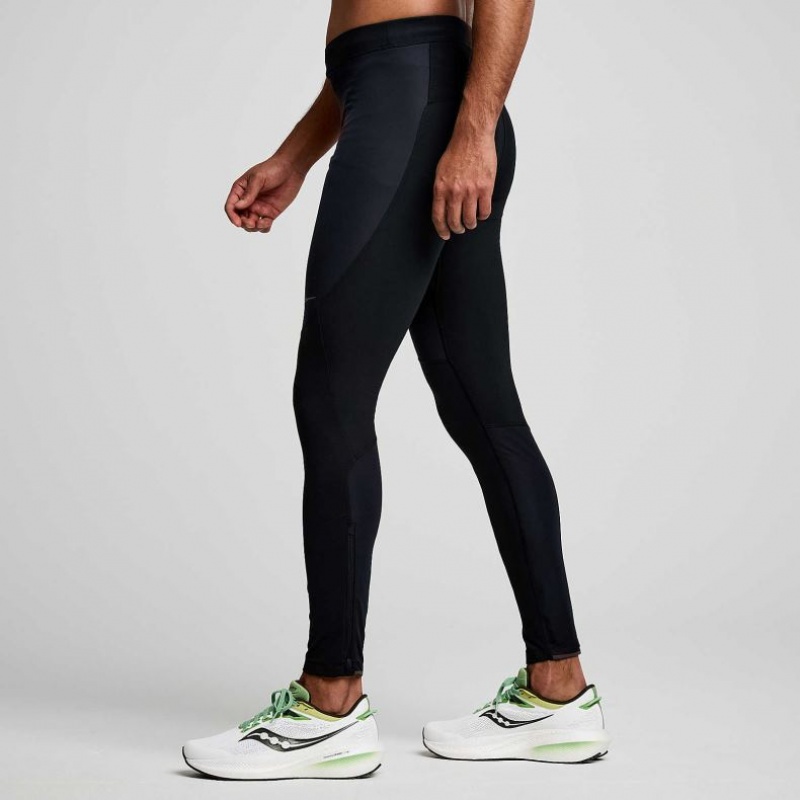 Férfi Saucony Runshield Harisnyanadrág Fekete | HUNGARY YWEKF