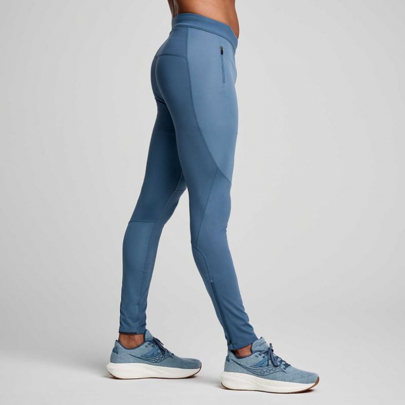 Férfi Saucony Runshield Harisnyanadrág Kék | HUNGARY QFGOI
