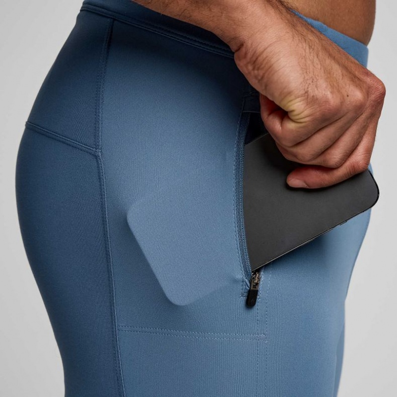 Férfi Saucony Runshield Harisnyanadrág Kék | HUNGARY QFGOI