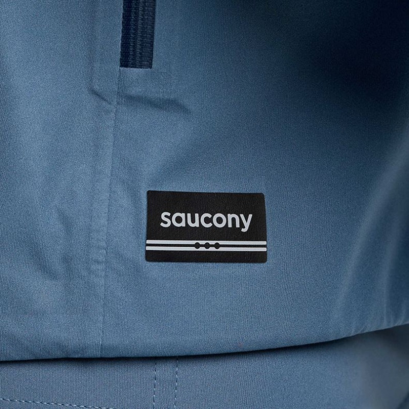 Férfi Saucony Runshield Kabát Kék | HUNGARY LUFTD