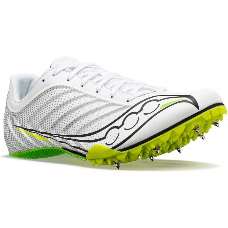 Férfi Saucony Spitfire 5 Atlétika Cipő Fehér | HUNGARY AIMYC