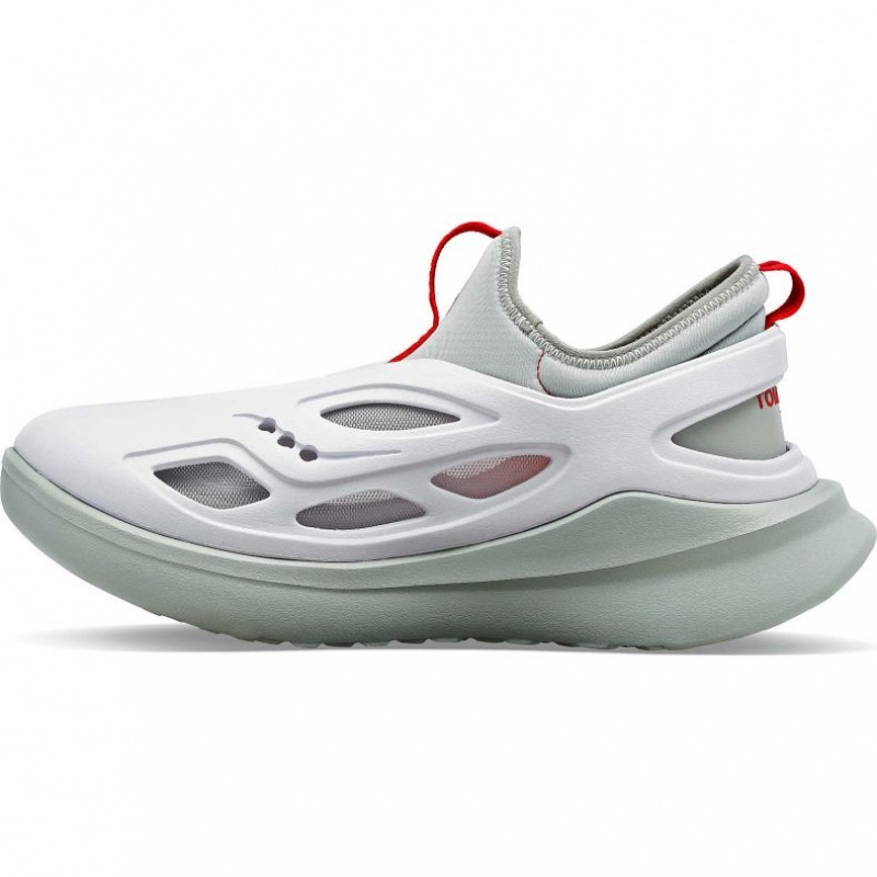 Férfi Saucony TOMBOGO™ x Butterfly Sportcipő Fehér Menta | HUNGARY YXMGC