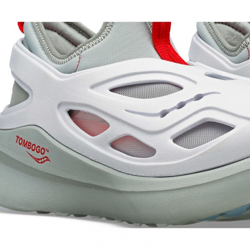 Férfi Saucony TOMBOGO™ x Butterfly Sportcipő Fehér Menta | HUNGARY YXMGC