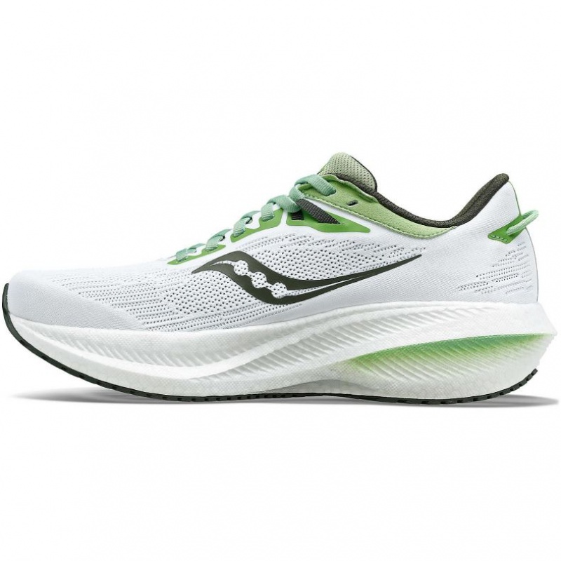 Férfi Saucony Triumph 21 Futócipő Fehér | HUNGARY KVNLA