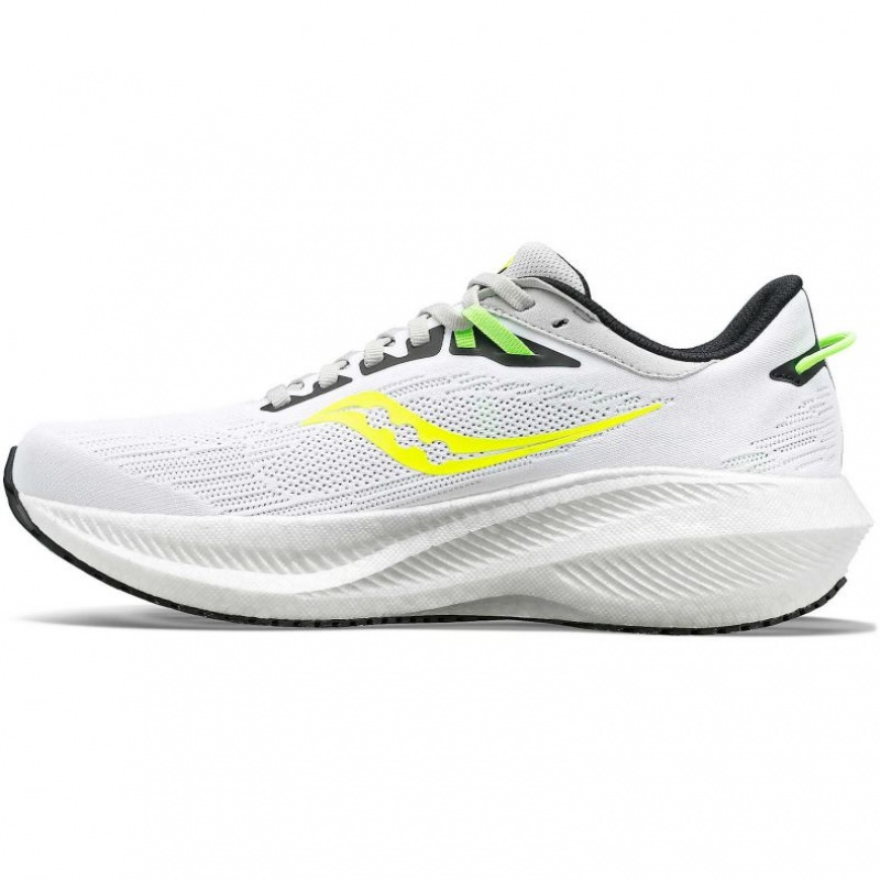 Férfi Saucony Triumph 21 Futócipő Fehér | HUNGARY LSVJO