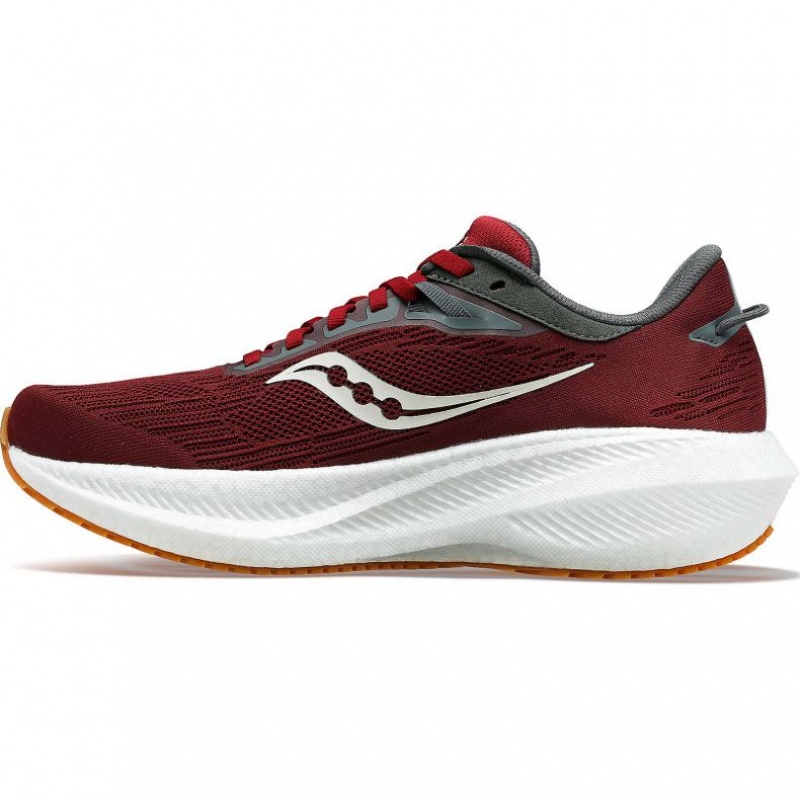 Férfi Saucony Triumph 21 Futócipő Piros | HUNGARY XTZMF