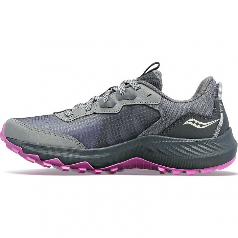 Női Saucony Aura TR Wide Futócipő Szürke | HUNGARY ABQHK