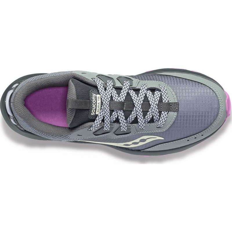 Női Saucony Aura TR Wide Futócipő Szürke | HUNGARY ABQHK