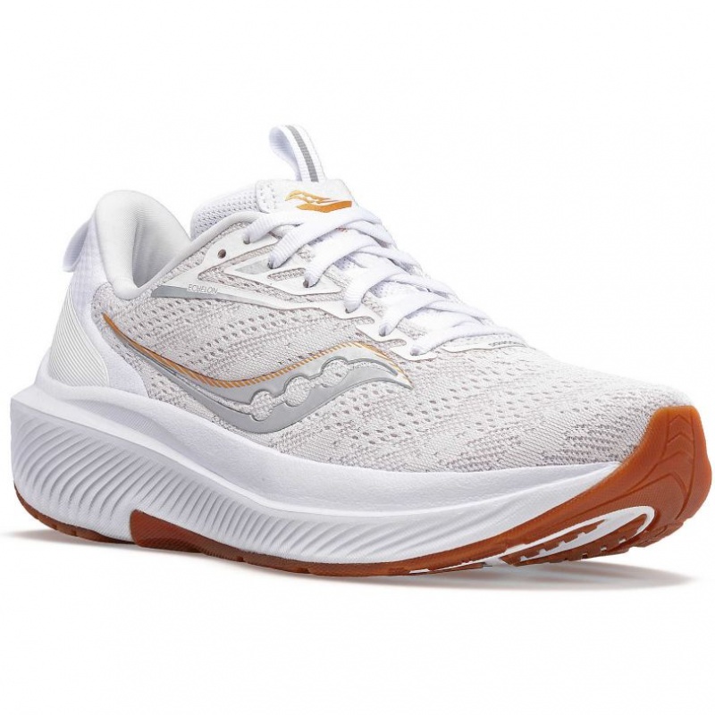 Női Saucony Echelon 9 Wide Futócipő Fehér | HUNGARY OKIZX