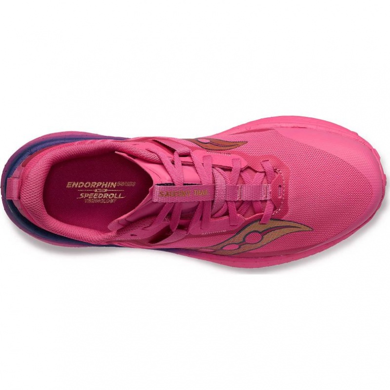 Női Saucony Endorphin Edge Futócipő Rózsaszín | HUNGARY MTCKN