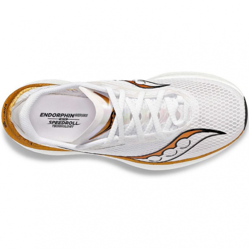 Női Saucony Endorphin Pro 3 Futócipő Fehér | HUNGARY QYNDP