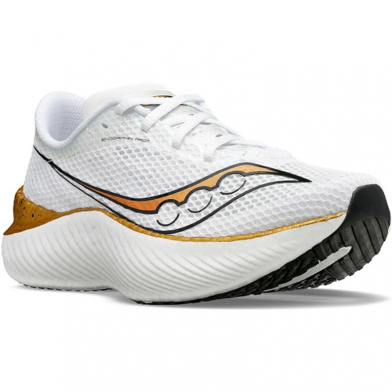 Női Saucony Endorphin Pro 3 Futócipő Fehér | HUNGARY QYNDP
