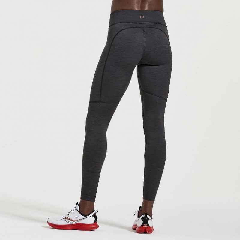 Női Saucony Fortify Harisnyanadrág Fekete | HUNGARY LCZFJ