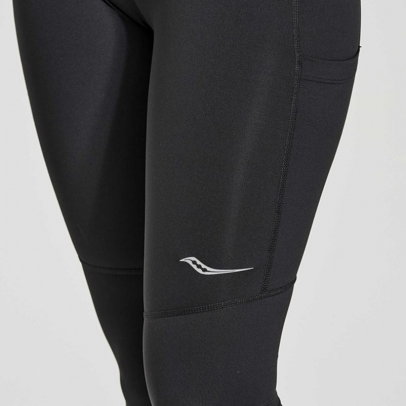 Női Saucony Fortify Harisnyanadrág Fekete | HUNGARY CSOKE