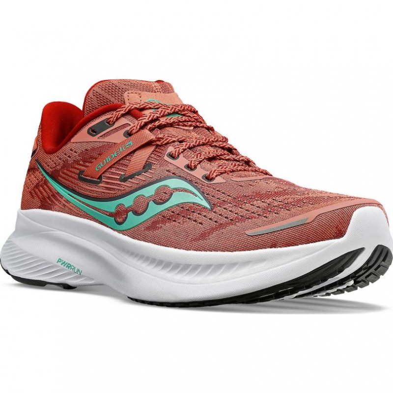 Női Saucony Guide 16 Wide Futócipő Korall | HUNGARY XFSYK