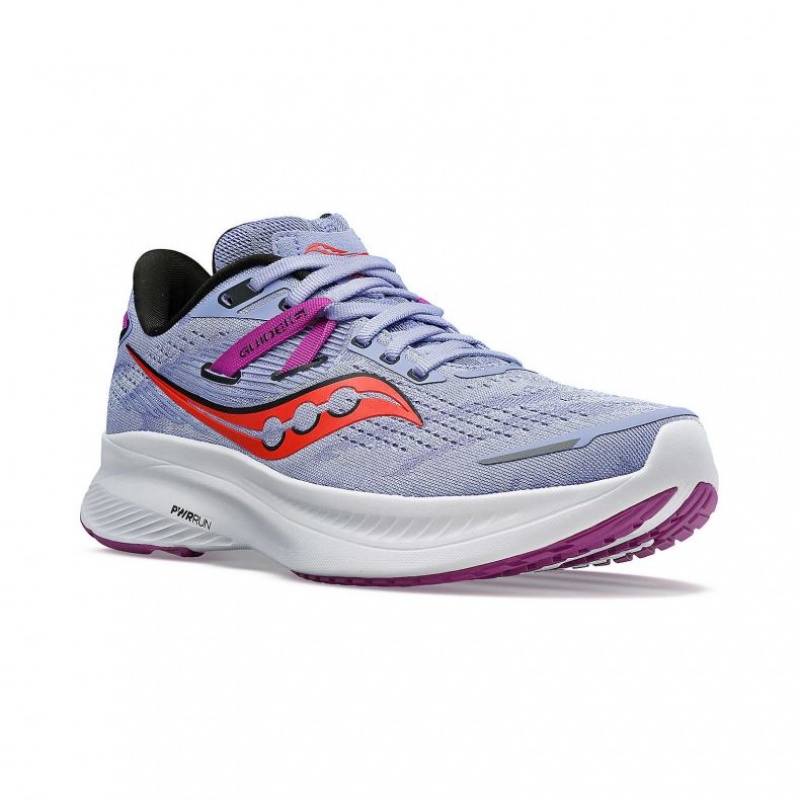 Női Saucony Guide 16 Wide Futócipő Lila | HUNGARY NJPKC