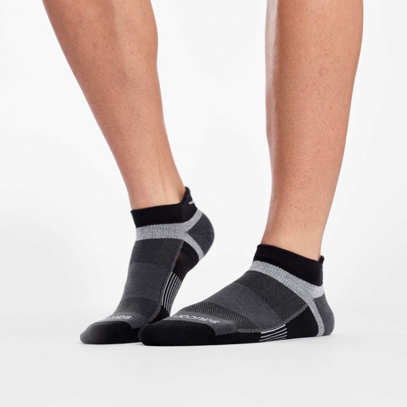 Női Saucony Inferno Liteweight 3-Pack Zokni Fekete | HUNGARY OZHSJ