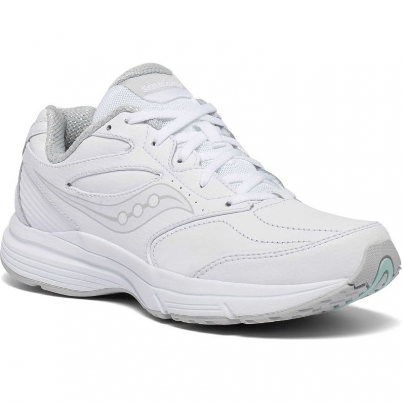 Női Saucony Integrity Walker 3 Wide Futócipő Fehér | HUNGARY LNADY