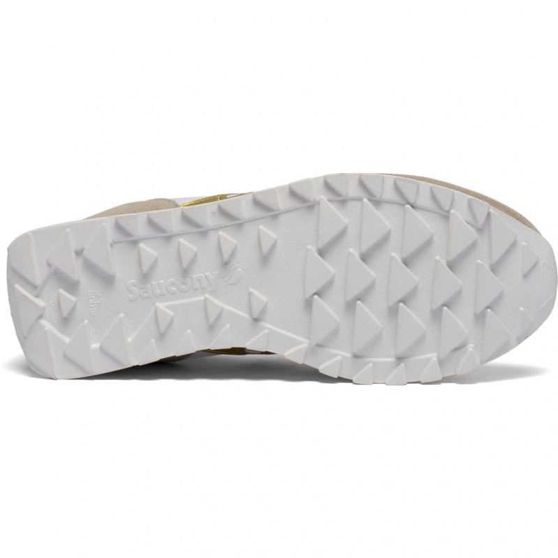 Női Saucony Jazz Original Sportcipő Fehér Bézs Arany | HUNGARY EFRAL