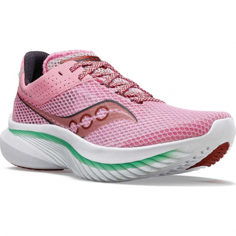 Női Saucony Kinvara 14 Futócipő Rózsaszín | HUNGARY QAVSI