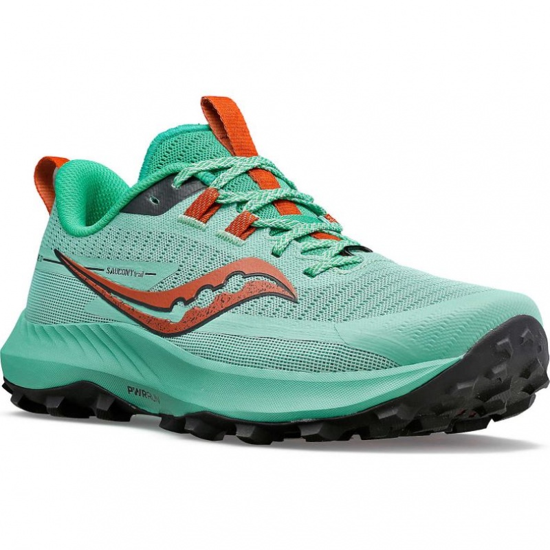 Női Saucony Peregrine 13 Terepfutó Cipő Türkiz | HUNGARY JRENP