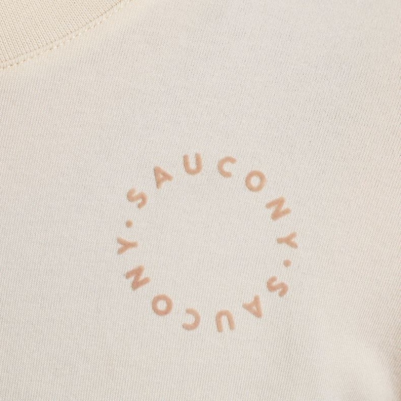 Női Saucony Recovery Boxy Póló Fehér | HUNGARY XZSGD