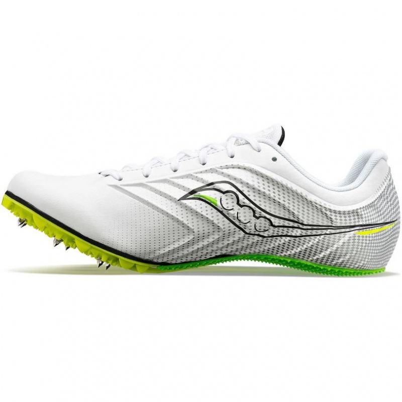 Női Saucony Spitfire 5 Atlétika Cipő Fehér | HUNGARY RQHMW