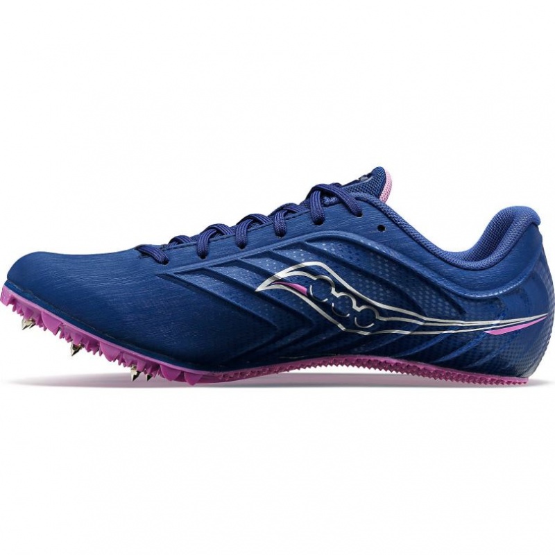 Női Saucony Spitfire 5 Atlétika Cipő Sötétkék | HUNGARY QTCGU