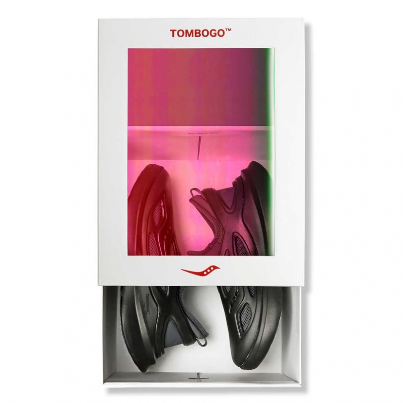 Női Saucony TOMBOGO™ x Butterfly Sportcipő Fekete | HUNGARY FATJH