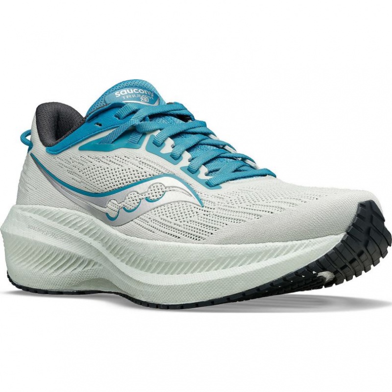 Női Saucony Triumph 21 Futócipő Fehér | HUNGARY SZDBC