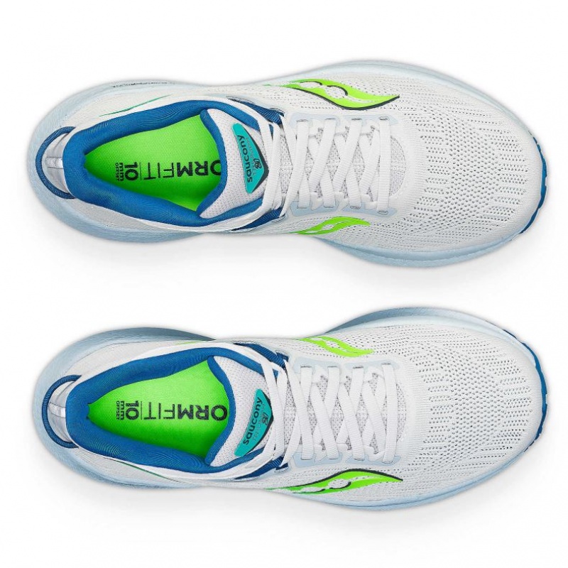 Női Saucony Triumph 21 Futócipő Fehér | HUNGARY TQOHG