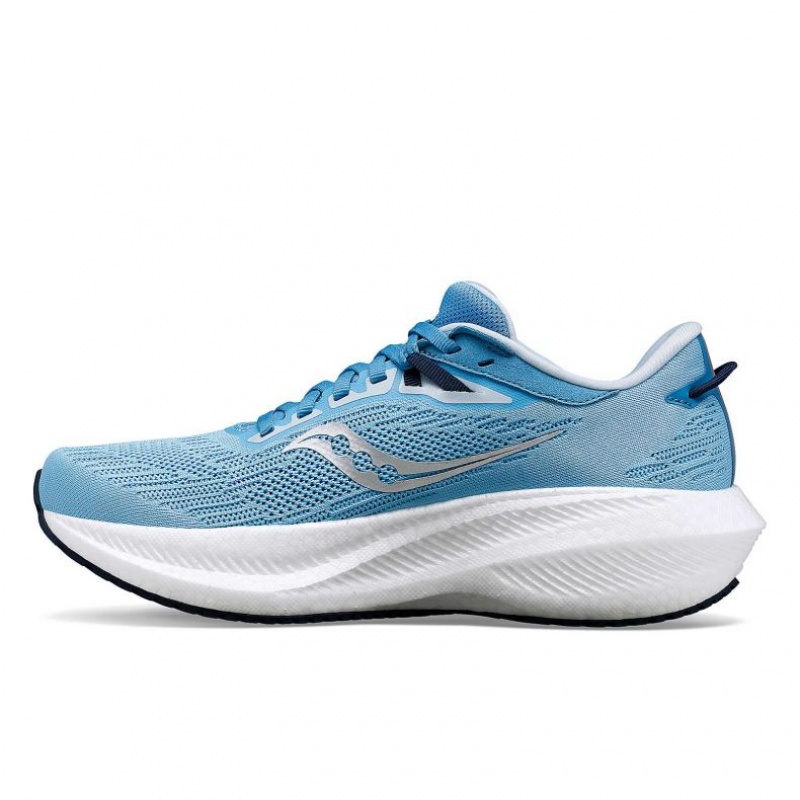 Női Saucony Triumph 21 Futócipő Kék | HUNGARY IWKMO