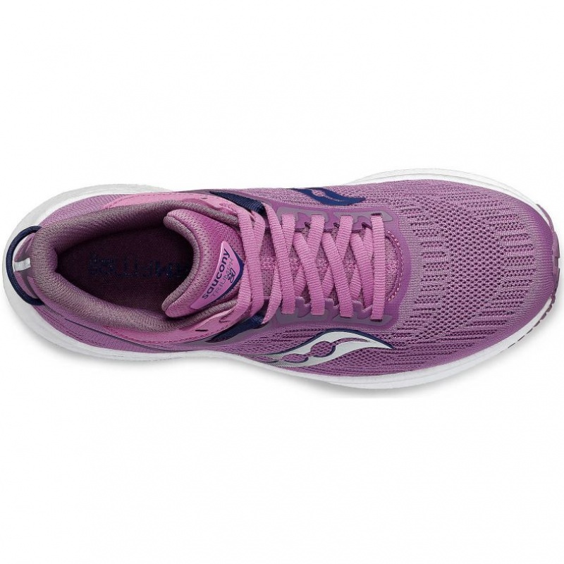 Női Saucony Triumph 21 Futócipő Lila | HUNGARY JFLKT