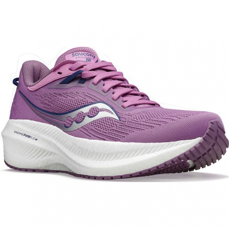 Női Saucony Triumph 21 Futócipő Lila | HUNGARY JFLKT